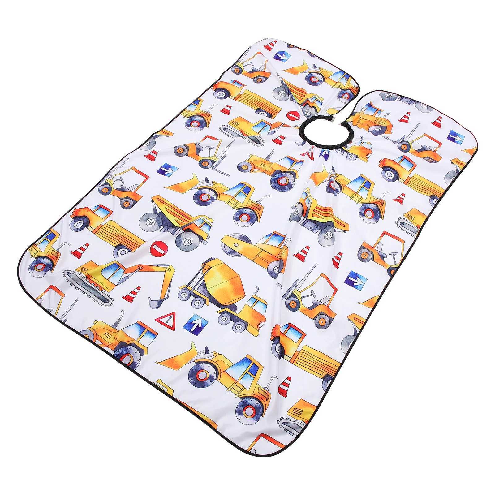Childrens Barber Adult Clothing Corner Salon Apron Accessories Childrens Barber Pongi Hairstyles Men and Women W240814