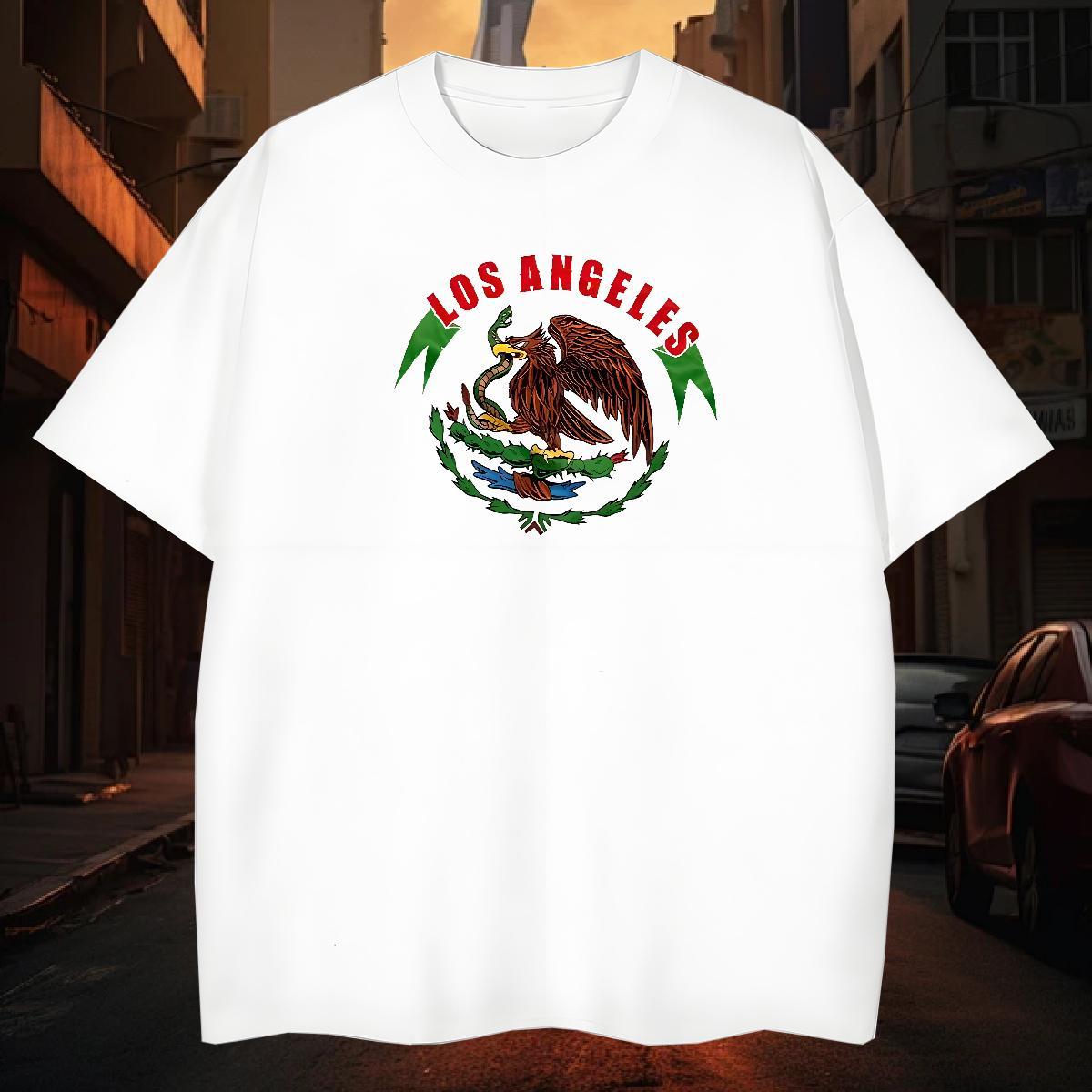 Mens T Shirts 230g 100% Cotton cool Hip Hop O Neck Short Sleeves White Plus Size Tshirts Brand Designer Wear