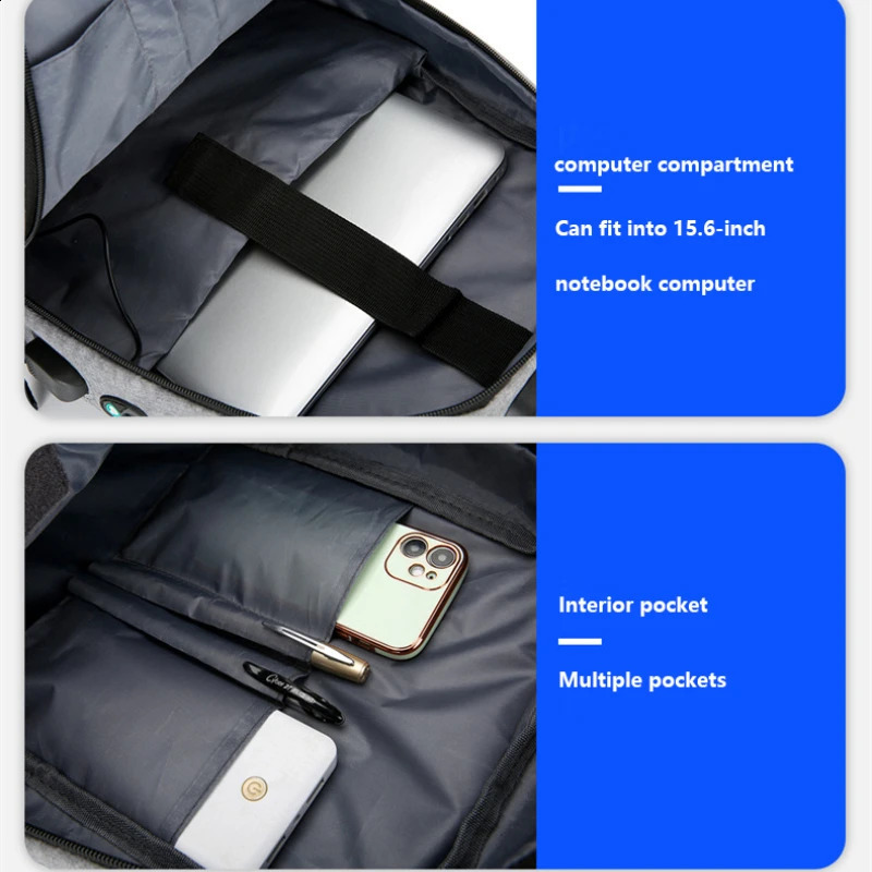 Mens Waterproof Backpack Anti-Theft Lightweight Back Bag for Men Backpack Book Bag Men Stylish Backpack 15.6 Notebook Backpack 240813
