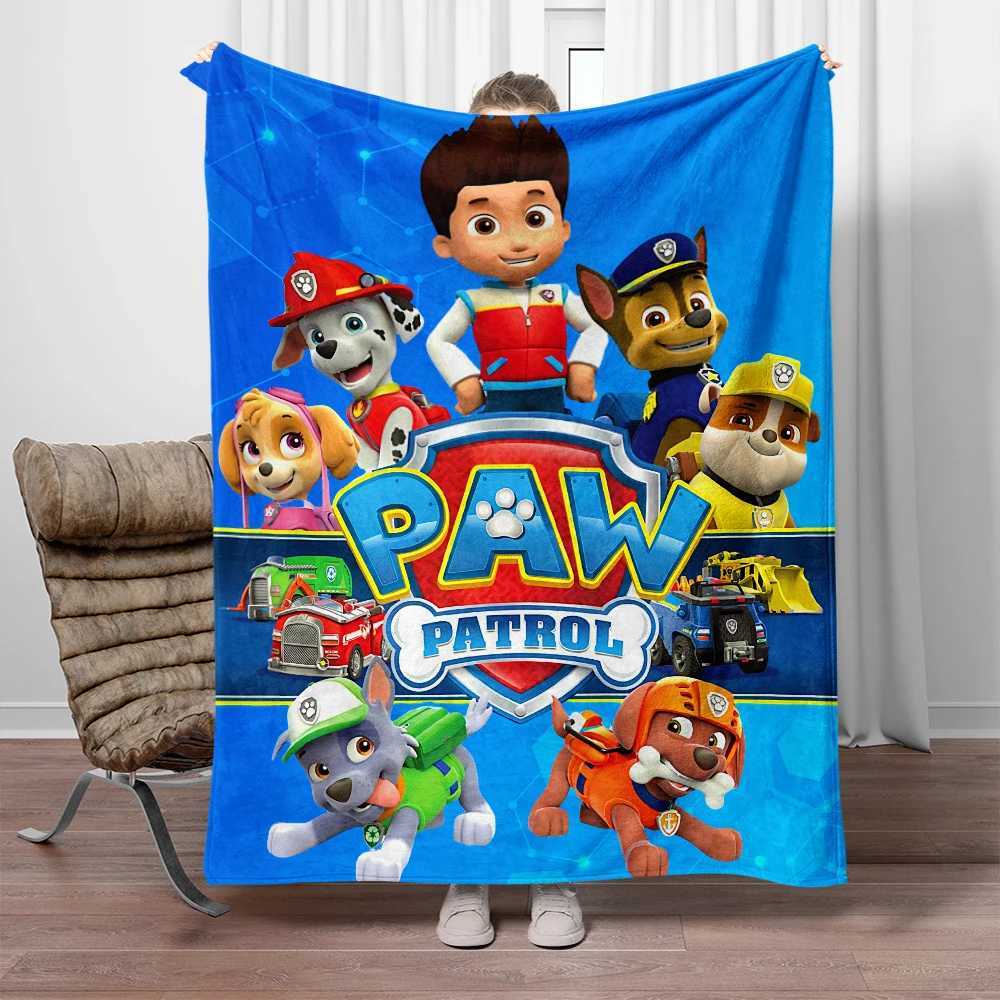 Doggy Team cute cartoon Blanket for childblanket for bedsthin blanketCampingLivingroomCouchgamerspicnic blankethome Y240815