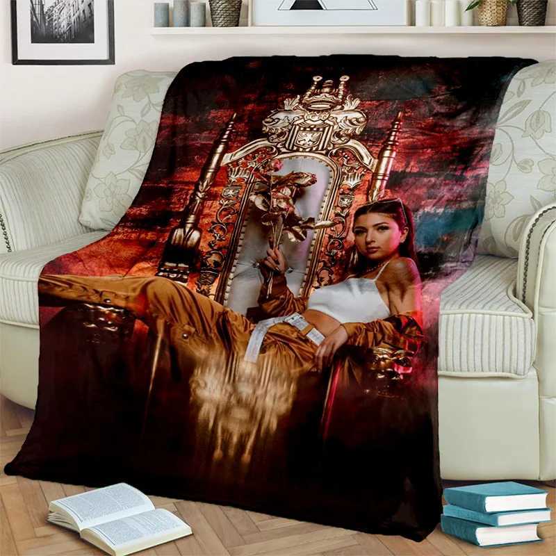 Beauty Plaid Eva Queen 3D Printing BlanketSoft Throw Blanket for Home Bedroom Bed Sofa Picnic Travel Office Cover Blanket Kids Y240815