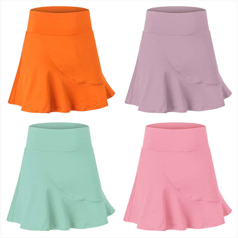 Tennis Women's Culottes Cycling Sports Shorts Skirt Cheerleaders Skorts Anti Exposure Running Badminton Training Outdoor Fiess