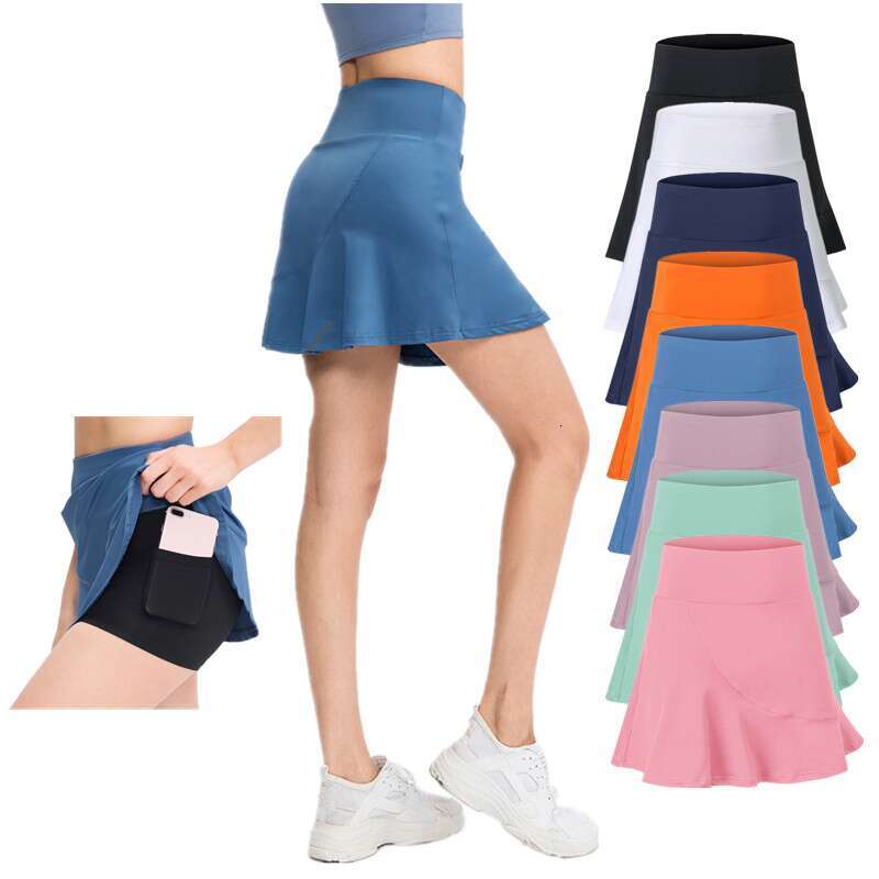 Tennis Women's Culottes Cycling Sports Shorts Skirt Cheerleaders Skorts Anti Exposure Running Badminton Training Outdoor Fiess