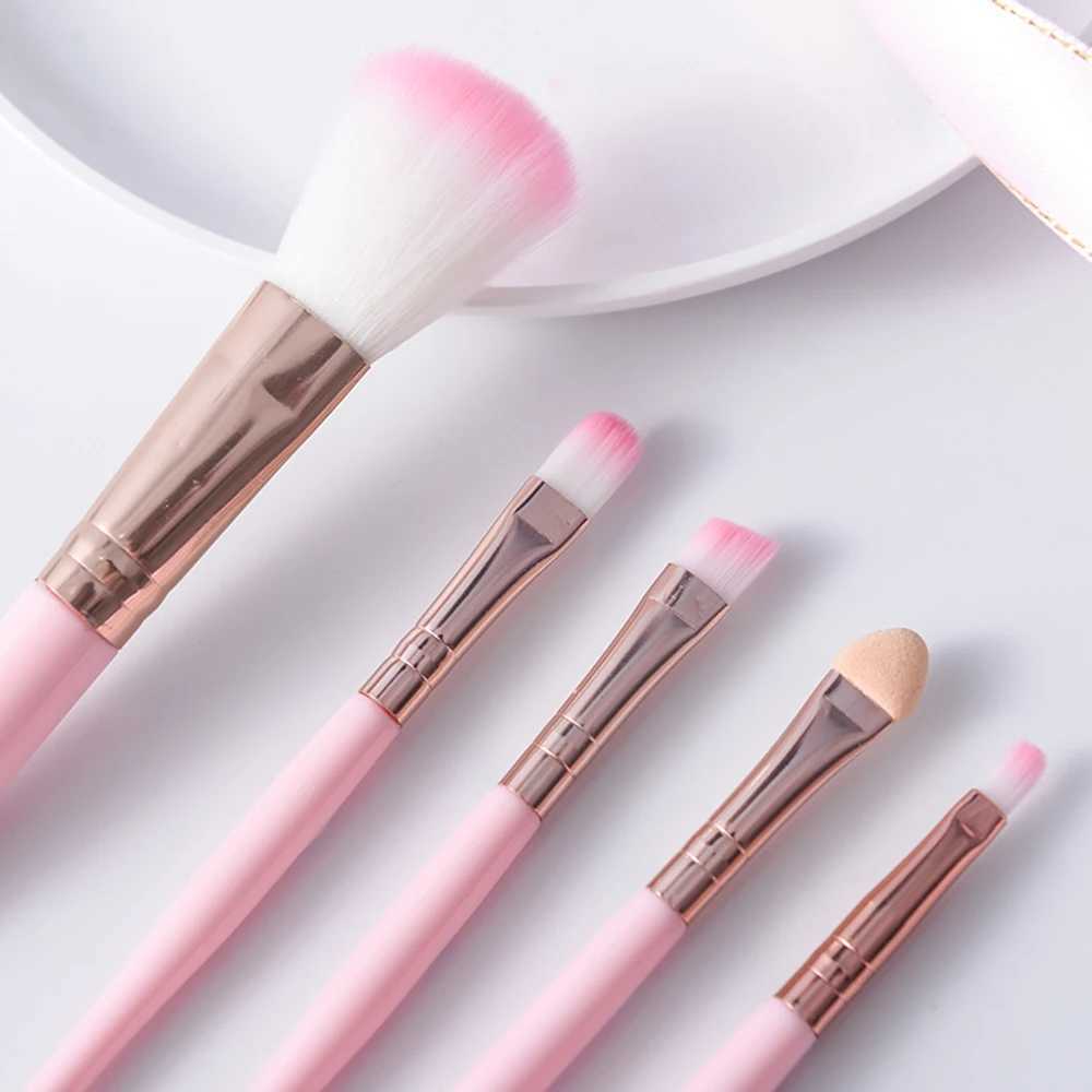 5 pieces/set makeup brush tool set makeup powder eye shadow powder blusher mixed beauty makeup brush delicate soft brush Maquiagem W240814
