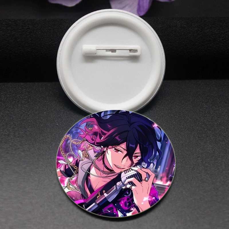 Anime ensemble star pin cartoon character Rei Sakuma badge handmade brooch backpack clothing gift accessories W240815