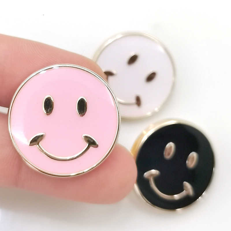 Sewing Fabric &Tools Baby Button Plastic button smiley face accessory children's cartoon smile point oil high foot accessory DIY decorative butto