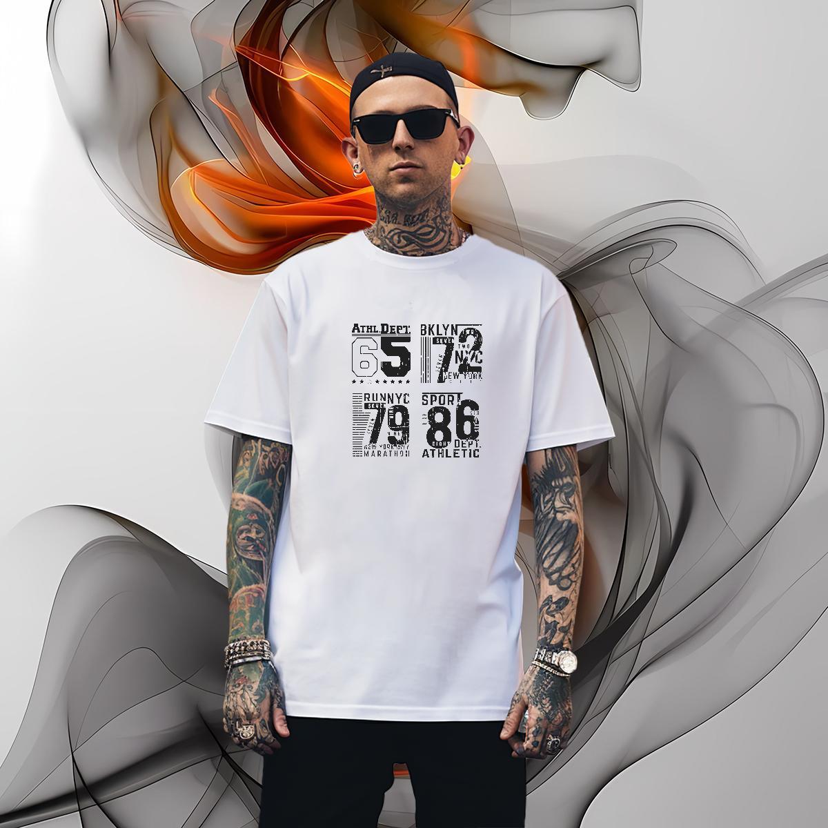 Wholesale letter Man T Shirts Hip Hop Men Tees 230g Cotton Fashion Casual Round Neck Short Sleeve Floral Print Tees Shirts