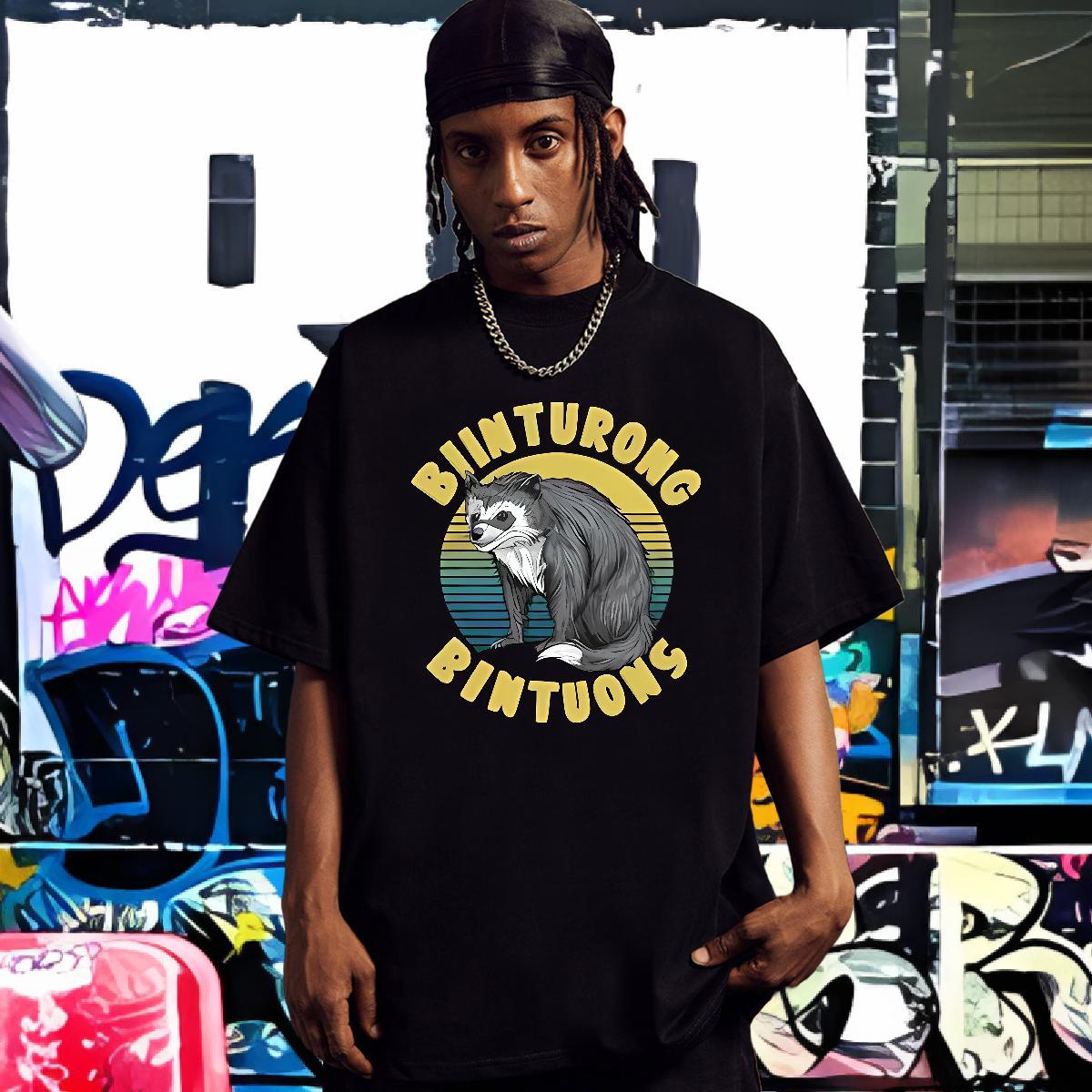 Designer T Shirts Men fox O Neck Short Sleeves Street Custom Print Oversized 230g Pure Cotton Tshirt for Man Woman 2024 Tee Shirt