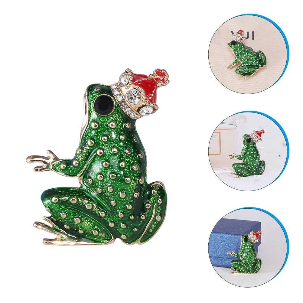 Frog corset lapel pin brooch scarf backpack womens clothing badge alloy aesthetics Miss W240815