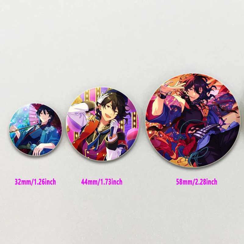 Anime ensemble star pin cartoon character Rei Sakuma badge handmade brooch backpack clothing gift accessories W240815
