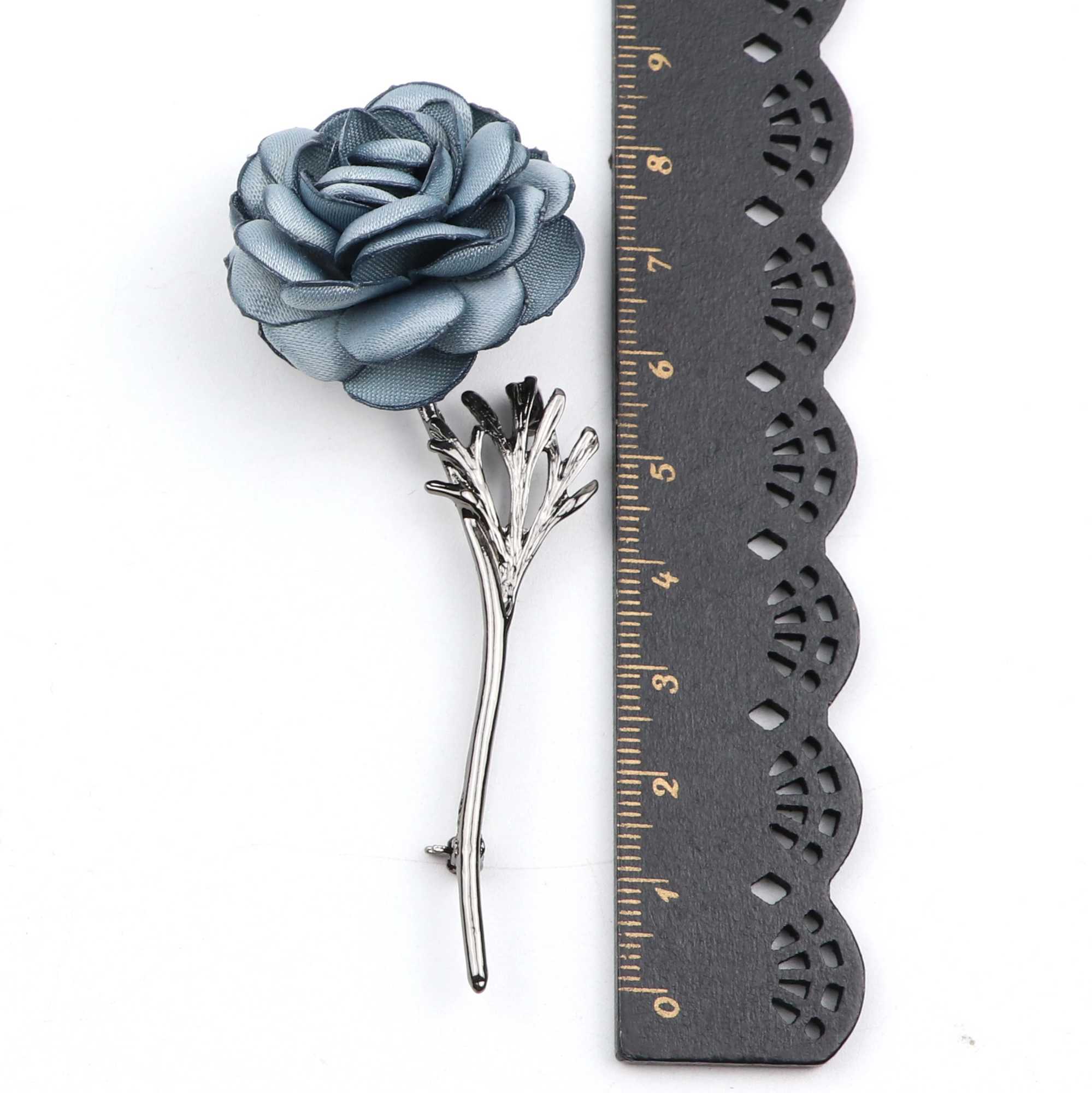 Fashion suit lapel pin rose brooch chain brooch mens and womens wedding party brooch accessories gifts W240815
