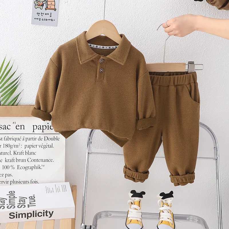 Clothing Sets Boys Clothing Sets Boys Fashion Casual Outfits Children Loose Tops Pants 2 Pcs Spring Autumn Kids Sport Cute Suit 12M-5 Years