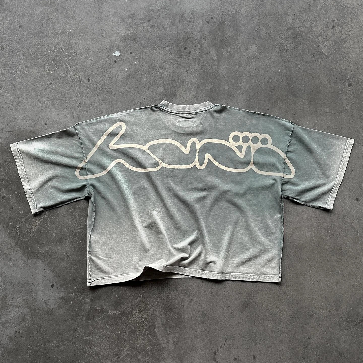 Street wear Gothic wash distressed tops mens clothing Harajuku womens letter printing short sleeves oversized Tshirts 240814