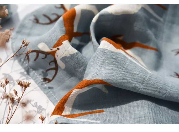 New Cotton Baby Blankets Newborn Soft Cotton Baby Blanket Muslin Swaddle Wrap Feeding Burp Cloth Towel Scarf Baby Stuff 58x58cm Y240815