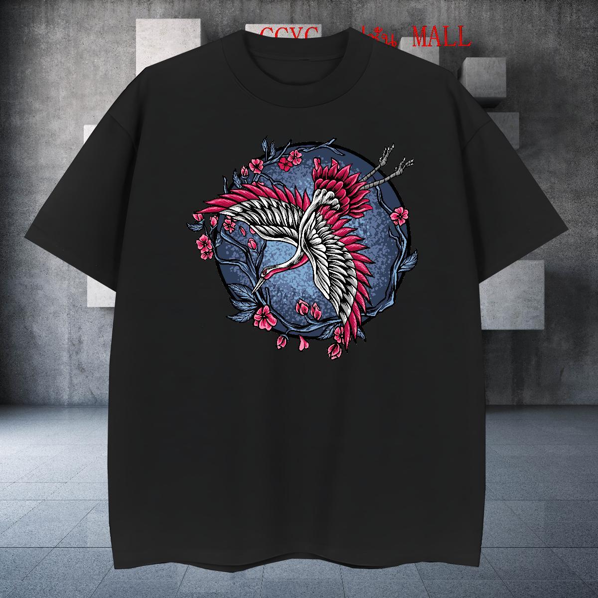 Unisex Man T Shirts beautiful Breathable Short Sleeve Hip Hop Street Custom Print Oversized 230g Pure Cotton Men Tshirts DIY Wear