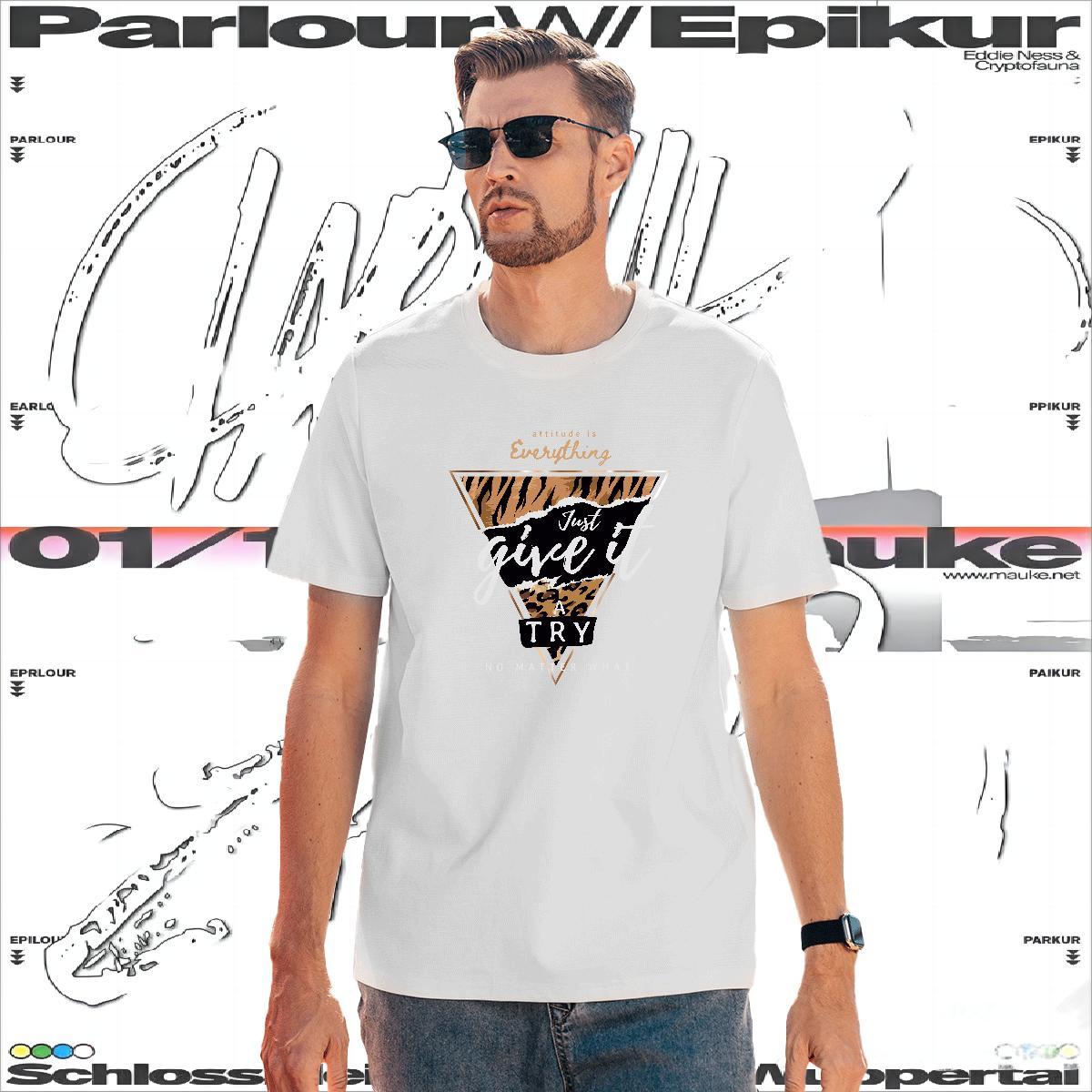 Brand letter Man T Shirts Street wear Hip Hop Men Clothes T-Shirt 100% Cotton 230g Free Shipping Crew Neck Anime Tops