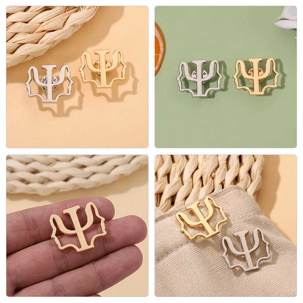 2 pieces of Psi symbol Brooch cartoon Brooch Psi symbol Brooch brooch clothing accessories W240815