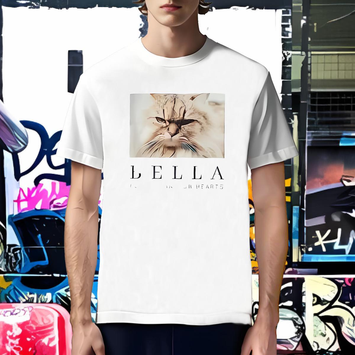 Loose Fit T-Shirts cat Breathable Soft Street Wear Oversized 230g Cotton Tshirt for Man Woman New Designer Top Tees