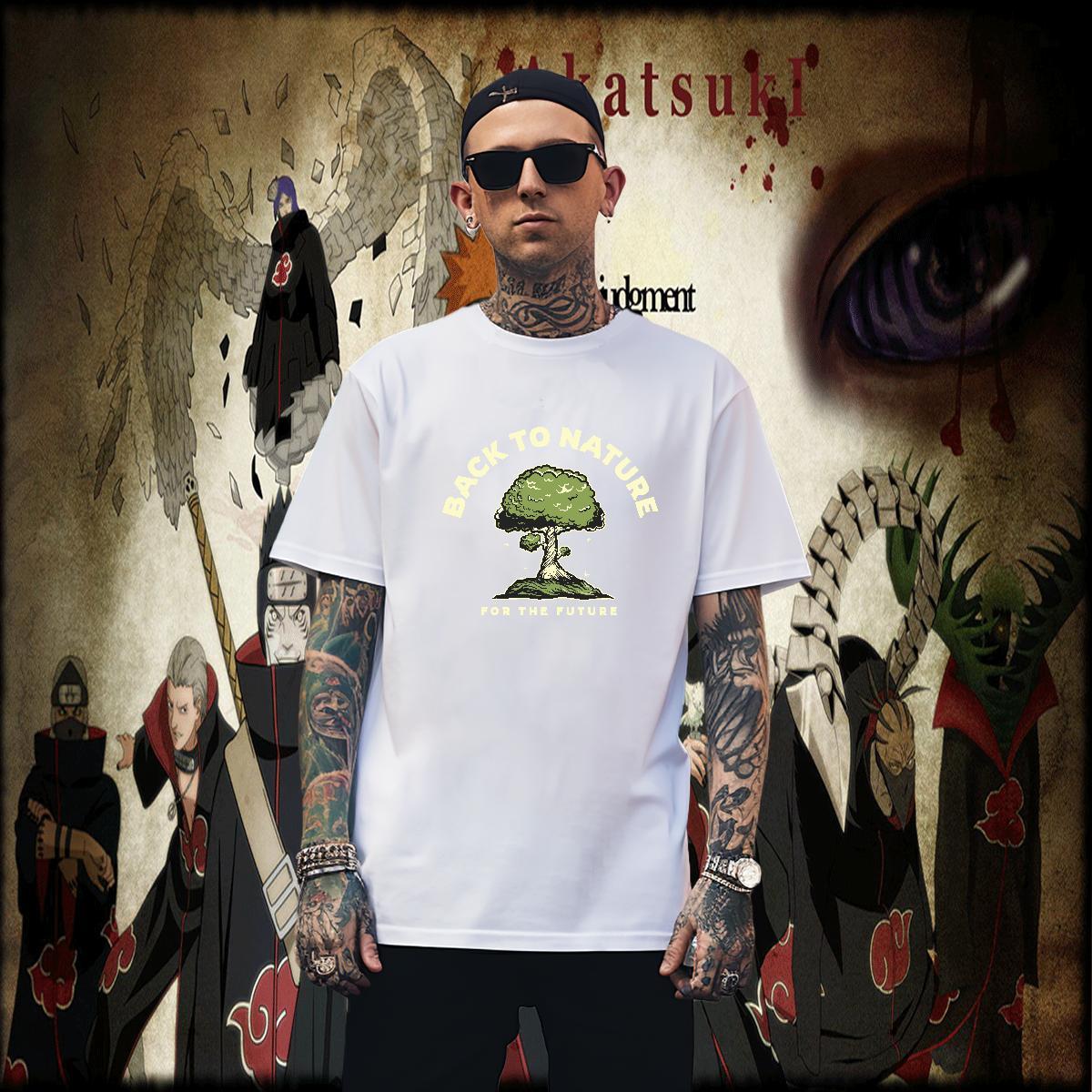 Soft tree Man T Shirts Hip Hop Mens Tshirts 230g Cotton Designer Fashion Pure Cotton Custom Printed Polos