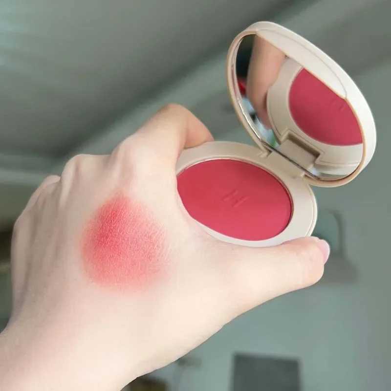 HERORANGE Monochrome Blush Matte Delicate Natural Nude Expanded Color Highlighter Contour Integrated Plate Pure Desire Makeups Y240815