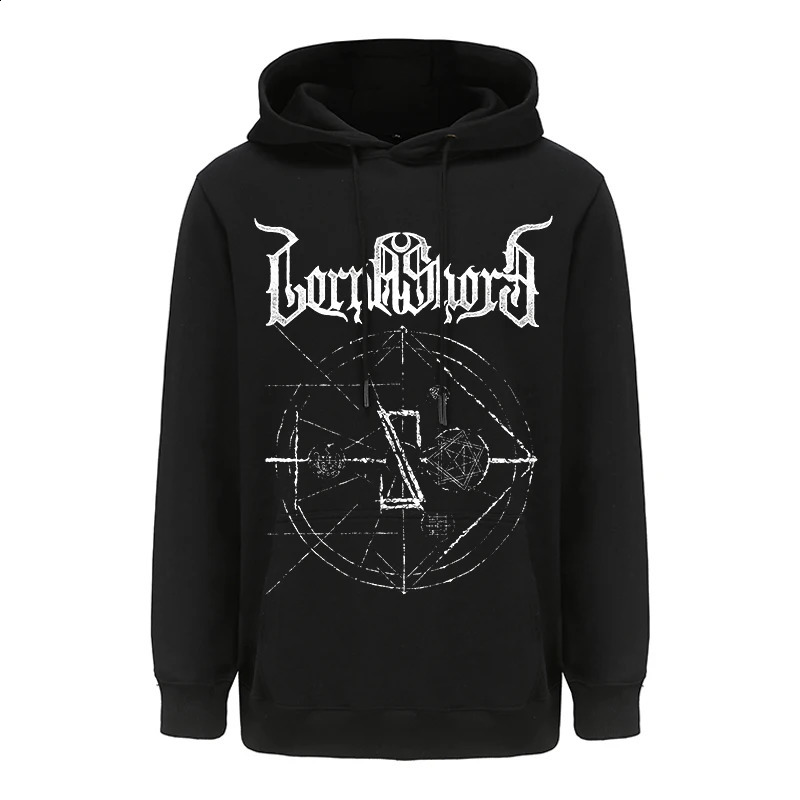 Lorna Shore Heavy Mental Band Hoodie Sweatshirts Men/women Long Sleeve Hoody Tops Harajuku Streetwear Zipper Hooded Coats 240814