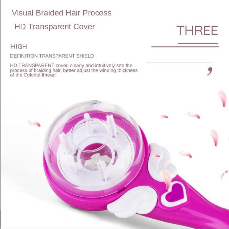 Electric Automatic Hair Weaving Machine DIY Hair Weaving Roller Machine Twisted Knitting Roller Twisted Weaving Styling Tool for Girls Gift W240814
