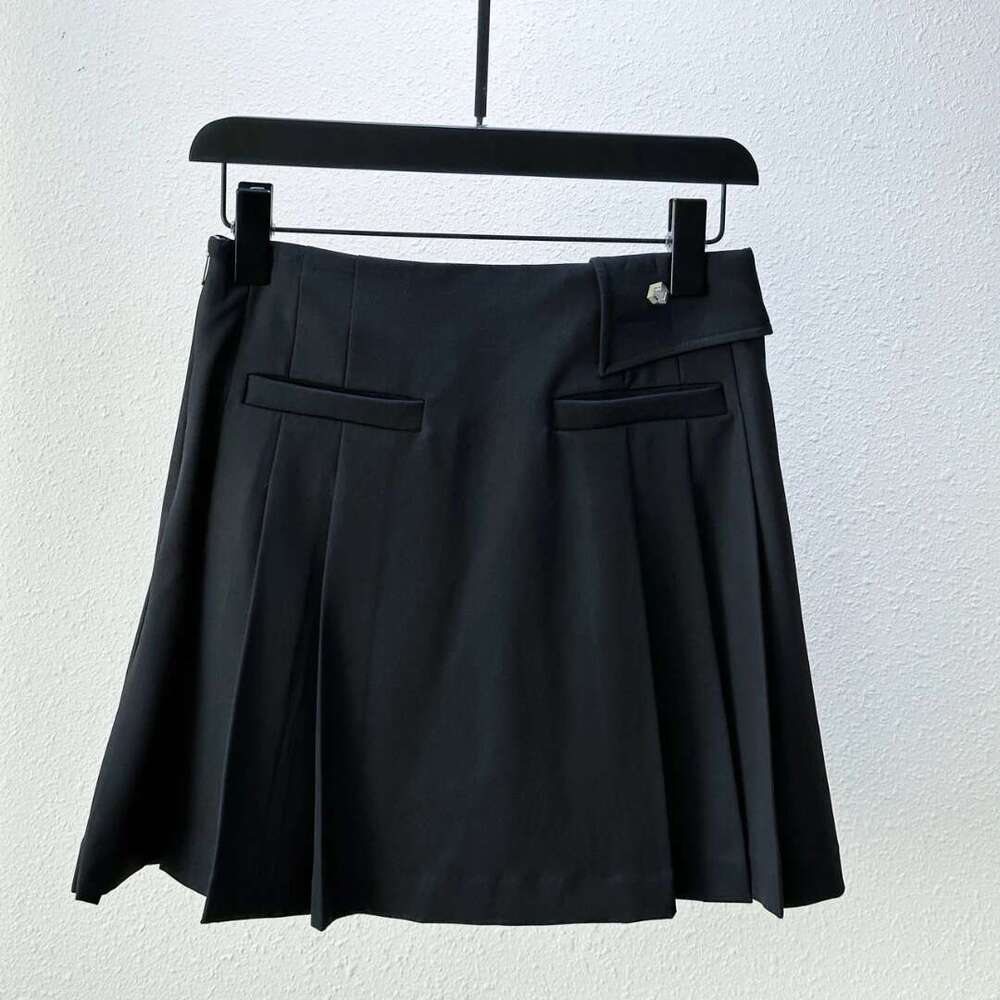 Women New Gray Tennis Short High Quality Casual Sports Pleated Sport Half Skirt Ladies Clothes