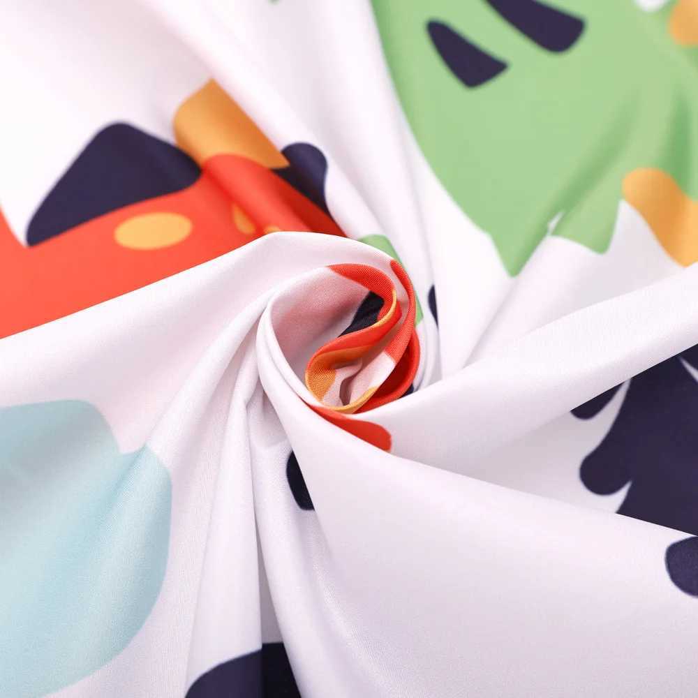 Barbershop childrens hair horns dinosaur hair cutting horns boy waterproof barber hair apron childrens salon styling W240814