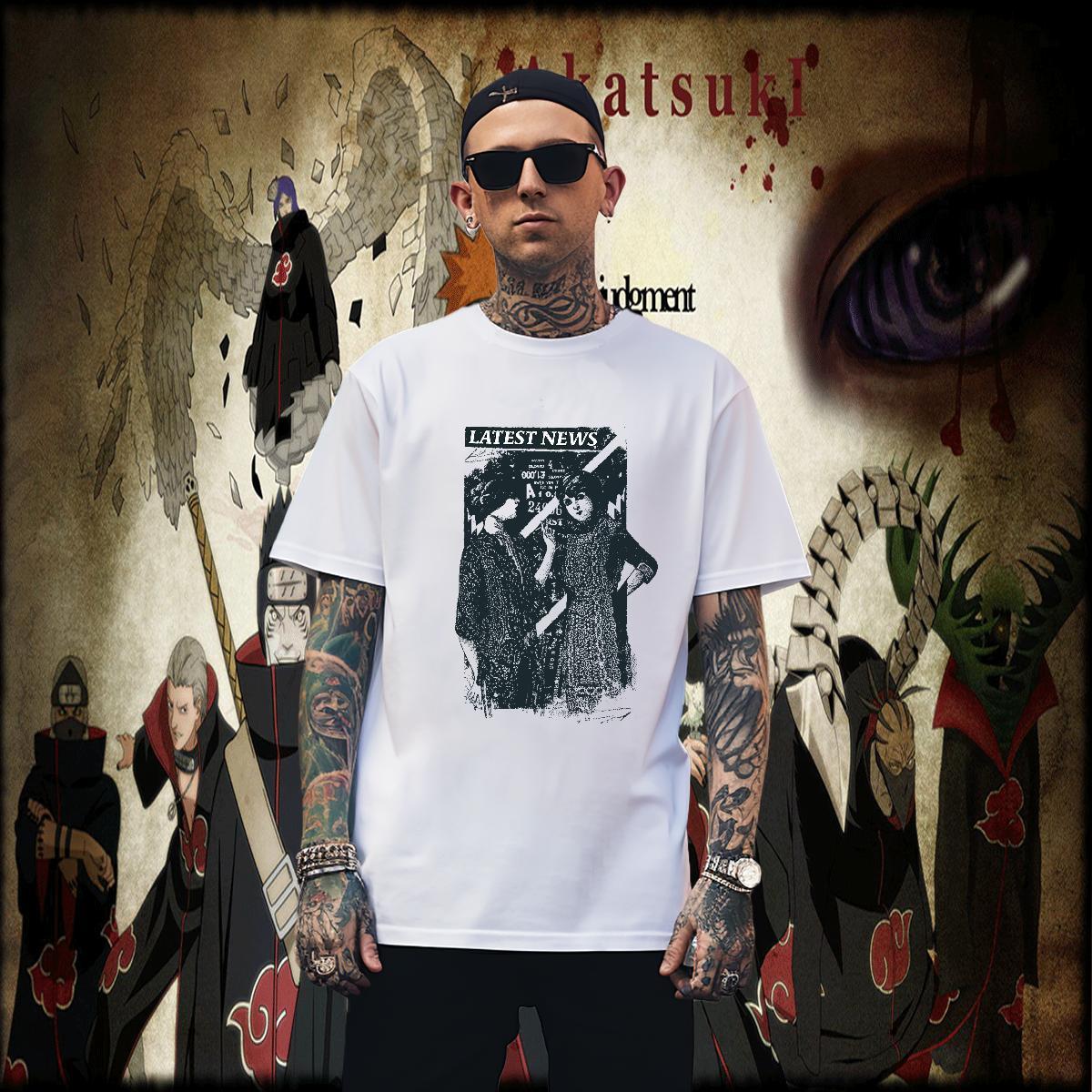 Soft person T shirt Hip Hop Men Tops Tees 230g 100% Cotton Fashion Casual Pure Cotton DIY Printed Wear
