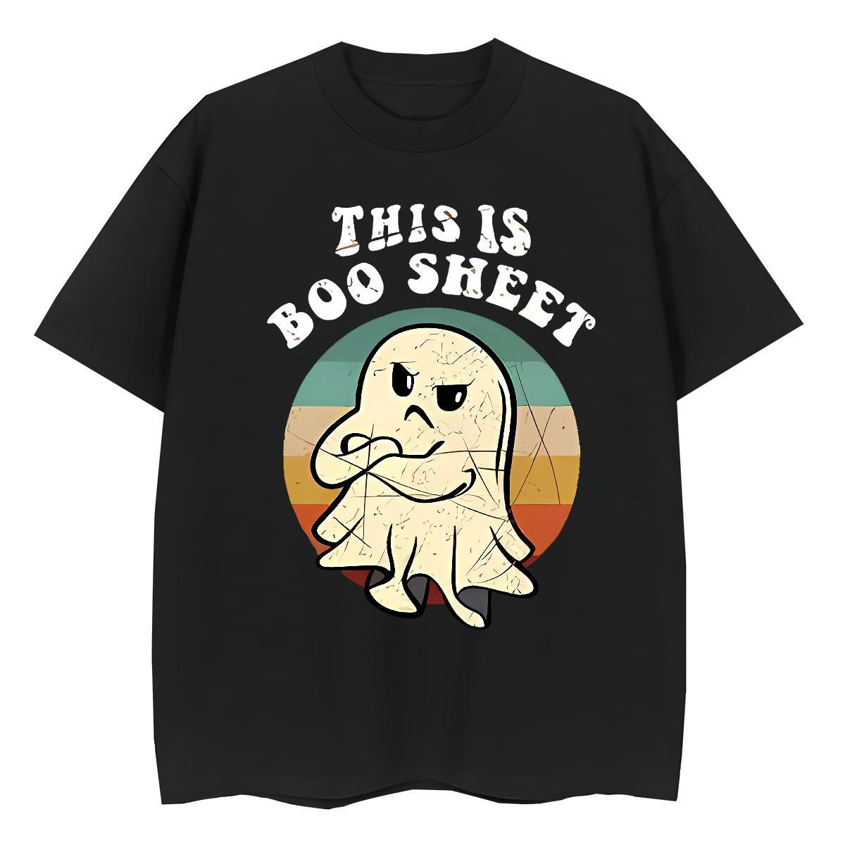 High Quality Men T Shirts halloween Breathable Crew Neck Daily Outfit Plus Size Custom 100% Cotton 230g Men Tshirts Casual New Clothings