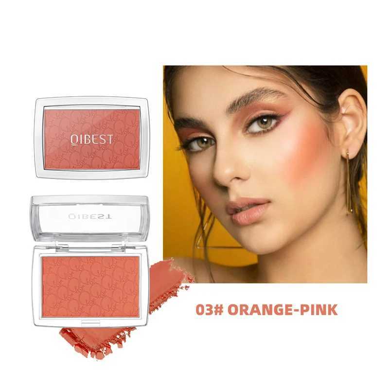 Glow Pressed Blush Matte Natural Cheek Tint Brighten Face Waterproof Face Contouring Cosmetics Blush Powder Soft Female Makeup Y240815