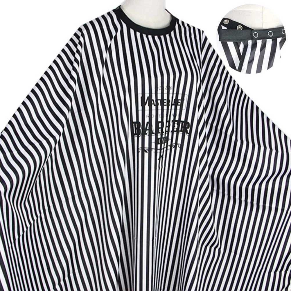 Mens apron salon barber hairstyle list corner cut protection waterproof mens hairstyle W240814