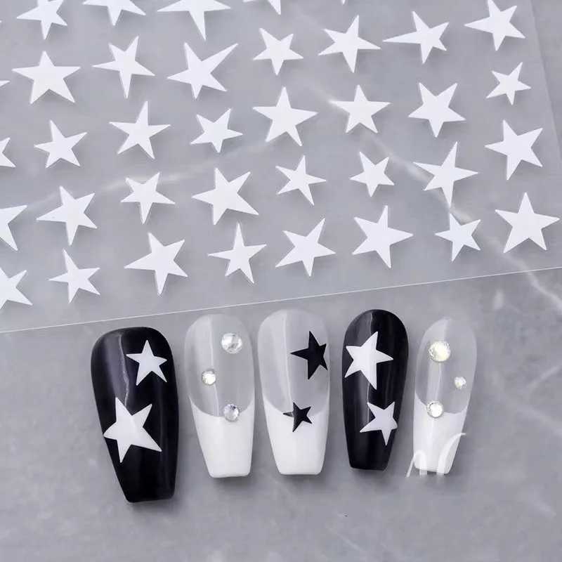 1pcs 3D Sweet Cool Star Design Nail Art Charms Kawaii Macaron Star Nail Decoration Decals DIY Press on Manicure Accessories ParXJ240814