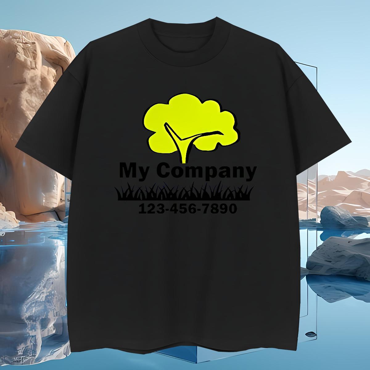 Classic tree Men T Shirts Outdoor Men Tees 230g 100% Cotton Fashion Breathable Short Sleeve Customized Print Tshirts