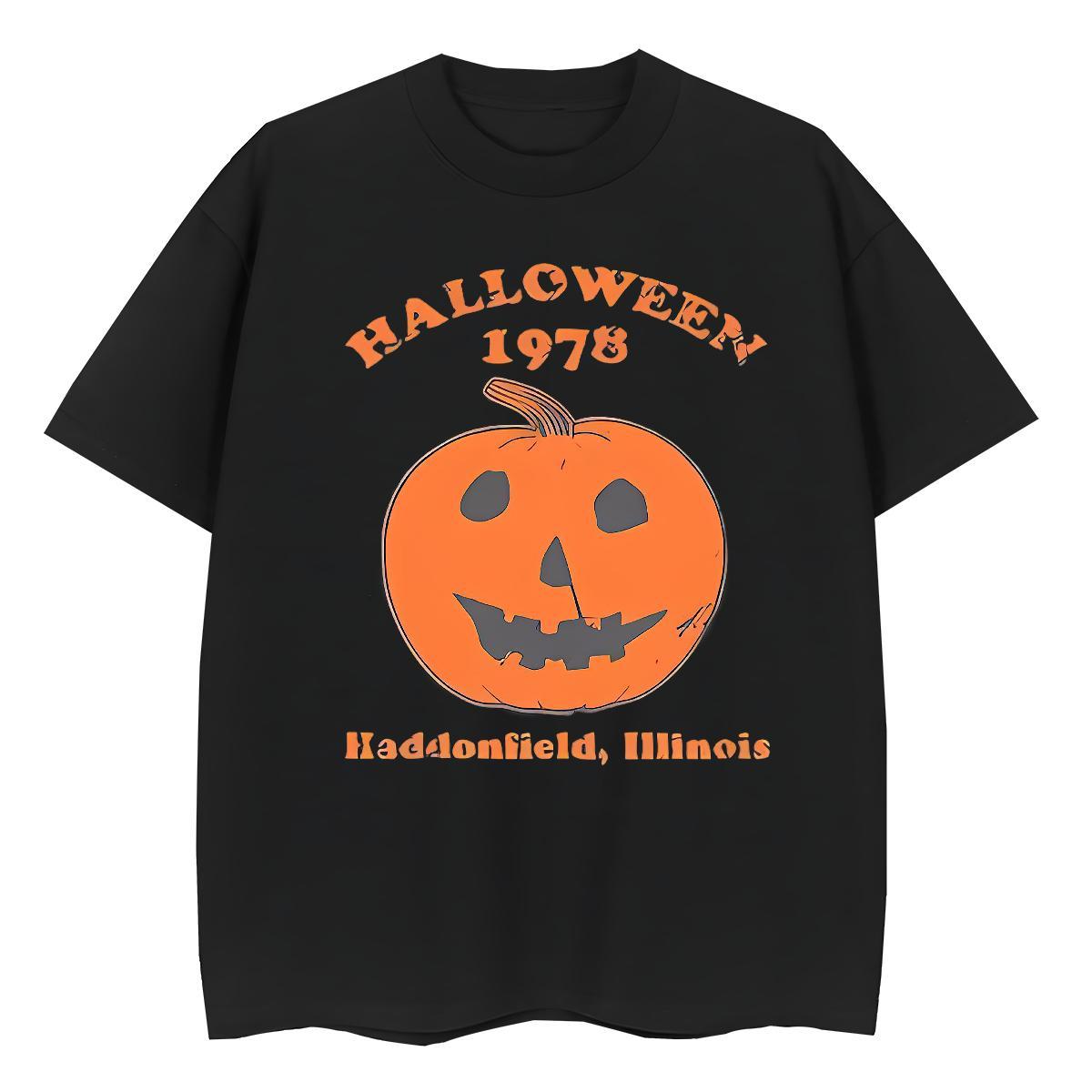 TOP Quality T-Shirts halloween Breathable Short Sleeve Sports Casual DIY 230g 100% Cotton Men Clothes T-Shirt New Designer Tees Shirts