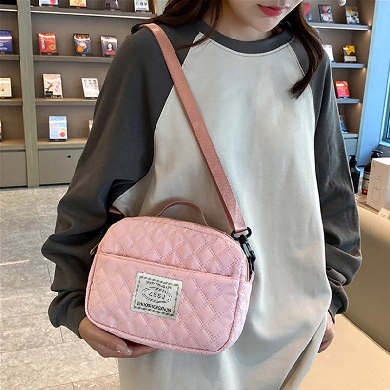 Womens Handbag Oxford Cloth Large Capacity Shoulder Bag Shopping Messenger Tote Fashion Casual Office Ladies Crossbody Bags 240814