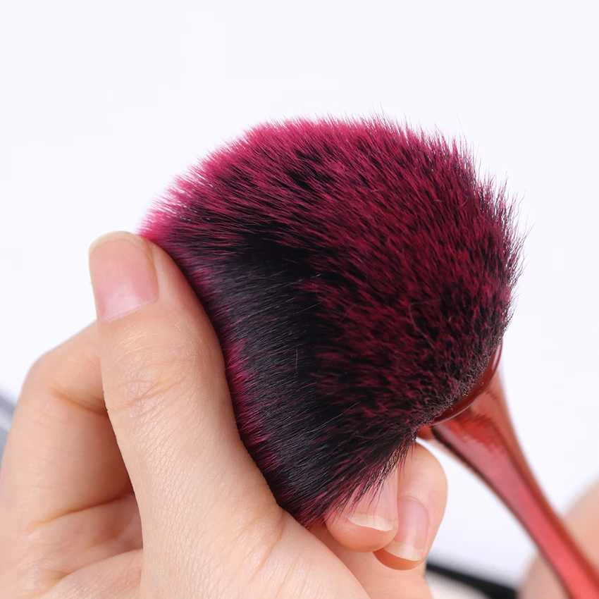 Sdatter 1PC Blusher Basic Makeup Brush Professional Loose Plaster Makeup Brush Facial Beauty Makeup Tool W240814