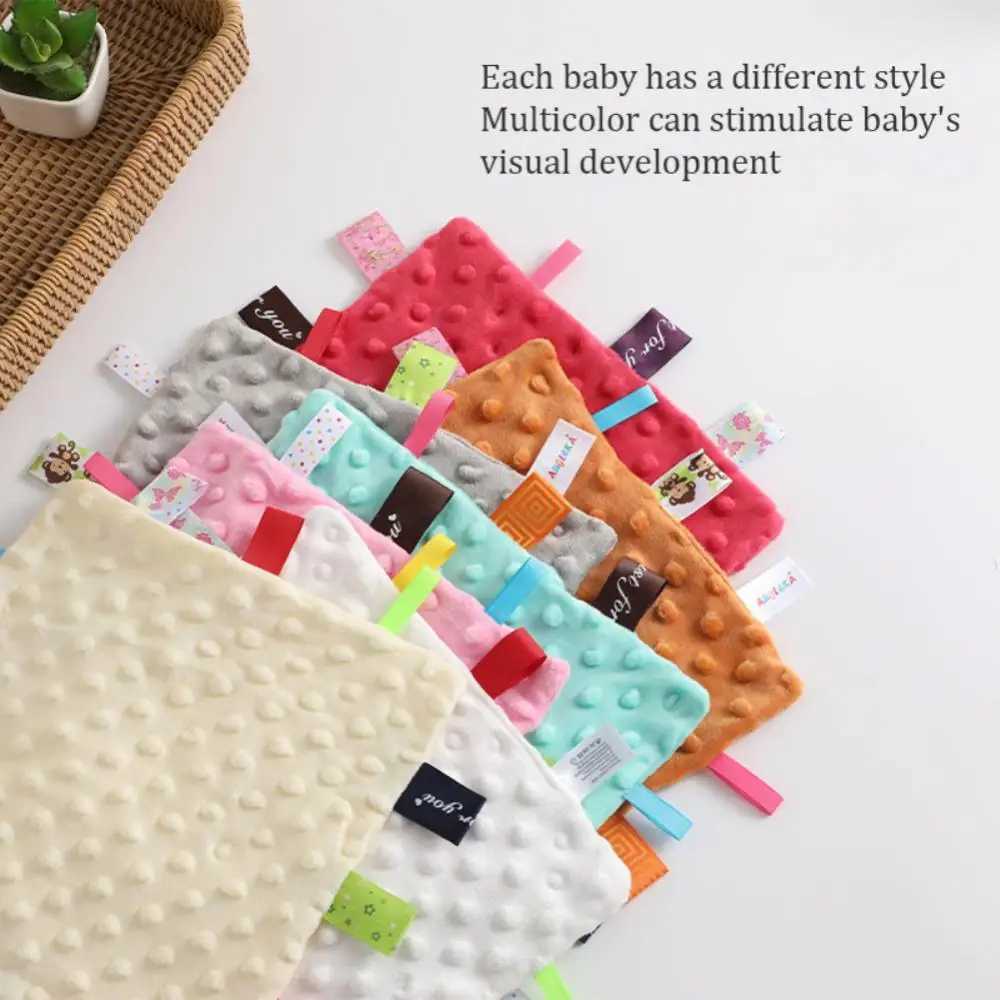Baby Towel Soft Cotton Muslin Comforter Blanket Newborn Soothe Appease Towel Bib Security Baby Sleeping Cuddling Towel Facecloth Y240815
