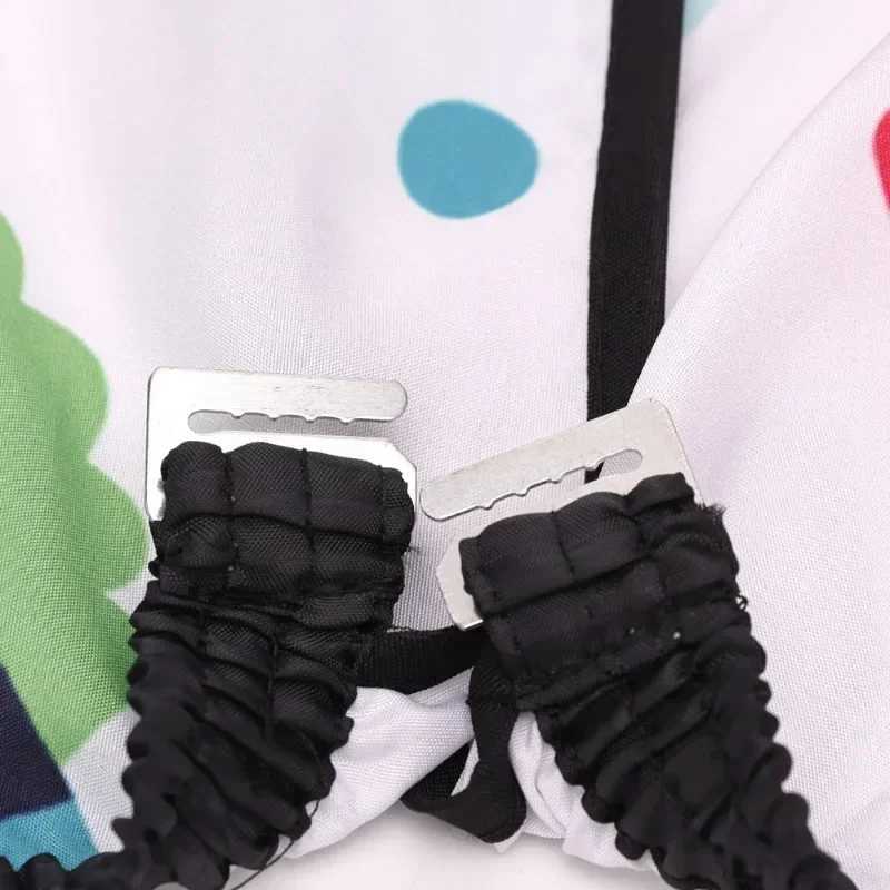 1 piece of childrens hairstyles open collar dresses hairdressers aprons hairstyles childrens girls boys hairstyles clothing polyester cover W240814