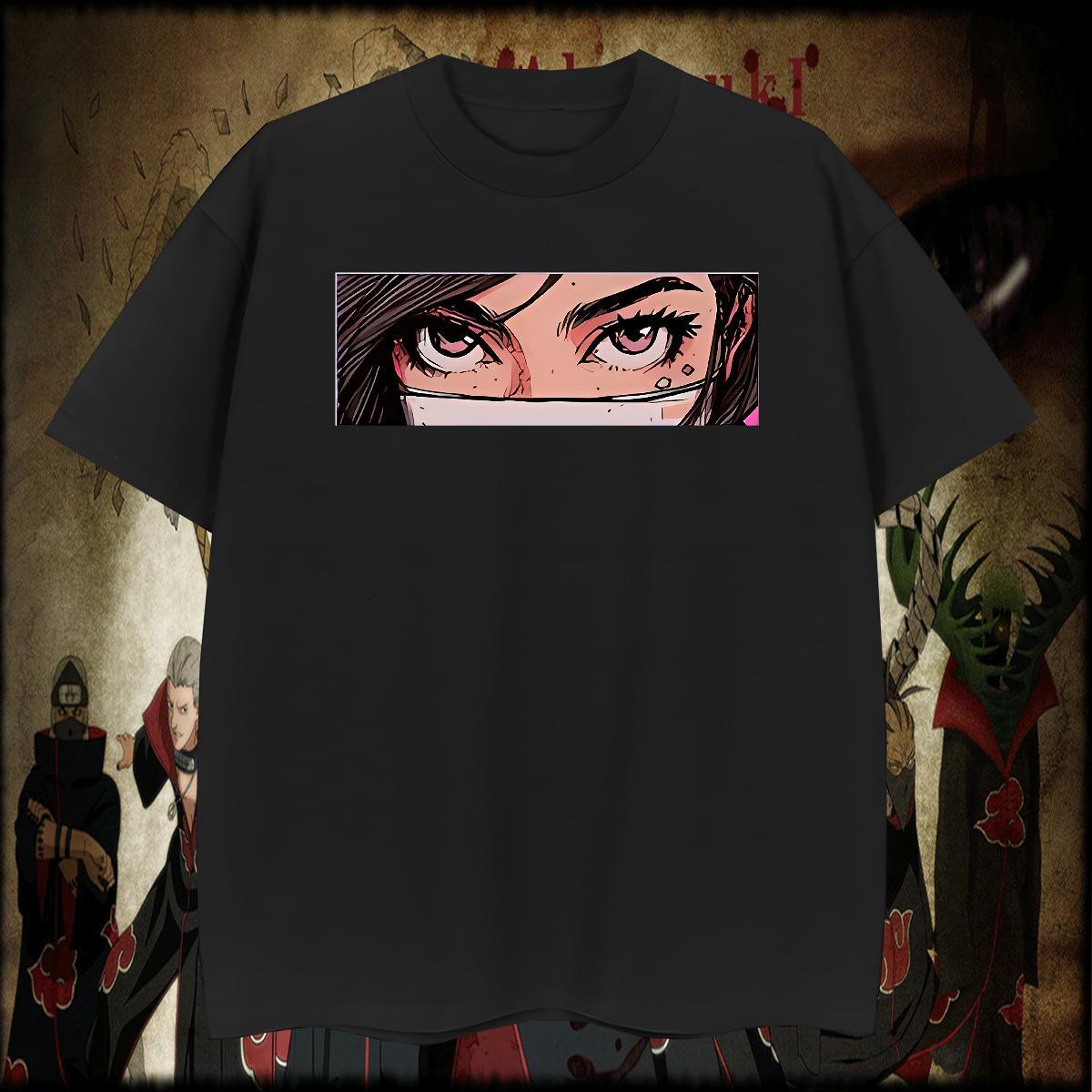 Classic eyes T-Shirts Sport Men Tees 230g Pure Cotton Designer Breathable Crew Neck Custom Cartoon Tee Shirt
