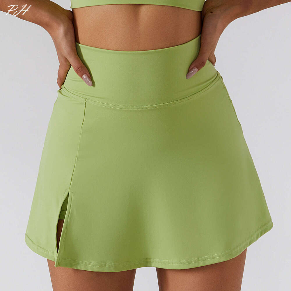 Tennis Summer Skirts Women Golf Pantskirt Nylon Sports Fiess High Waist Yoga Running Shorts Skirt Gym Workout Clothing