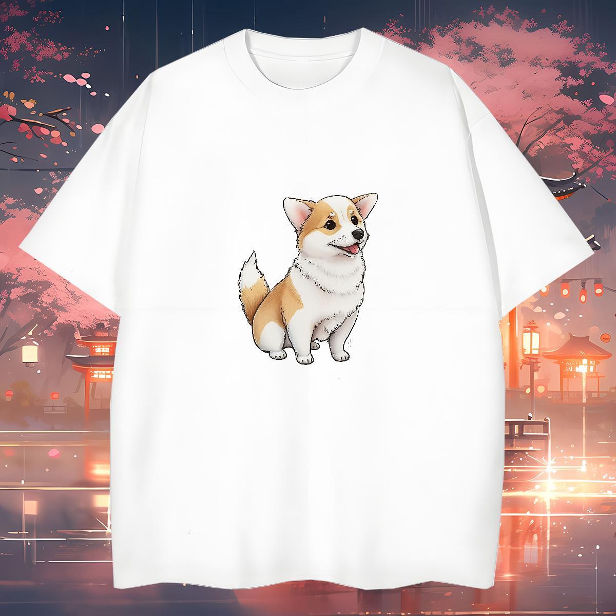 Cool Design T-Shirts Breathable Crew Neck Casual Daily Wear Customized Print 230g 100% Cotton Men Tops Tees DIY Customized Clothings