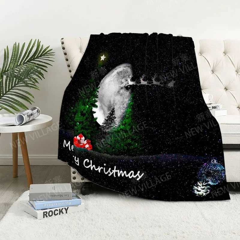Home decoration plush Sofa blanket Christmas animal Bedspread on the bed anime fluffy soft blankets thick blanket for winter Y240815