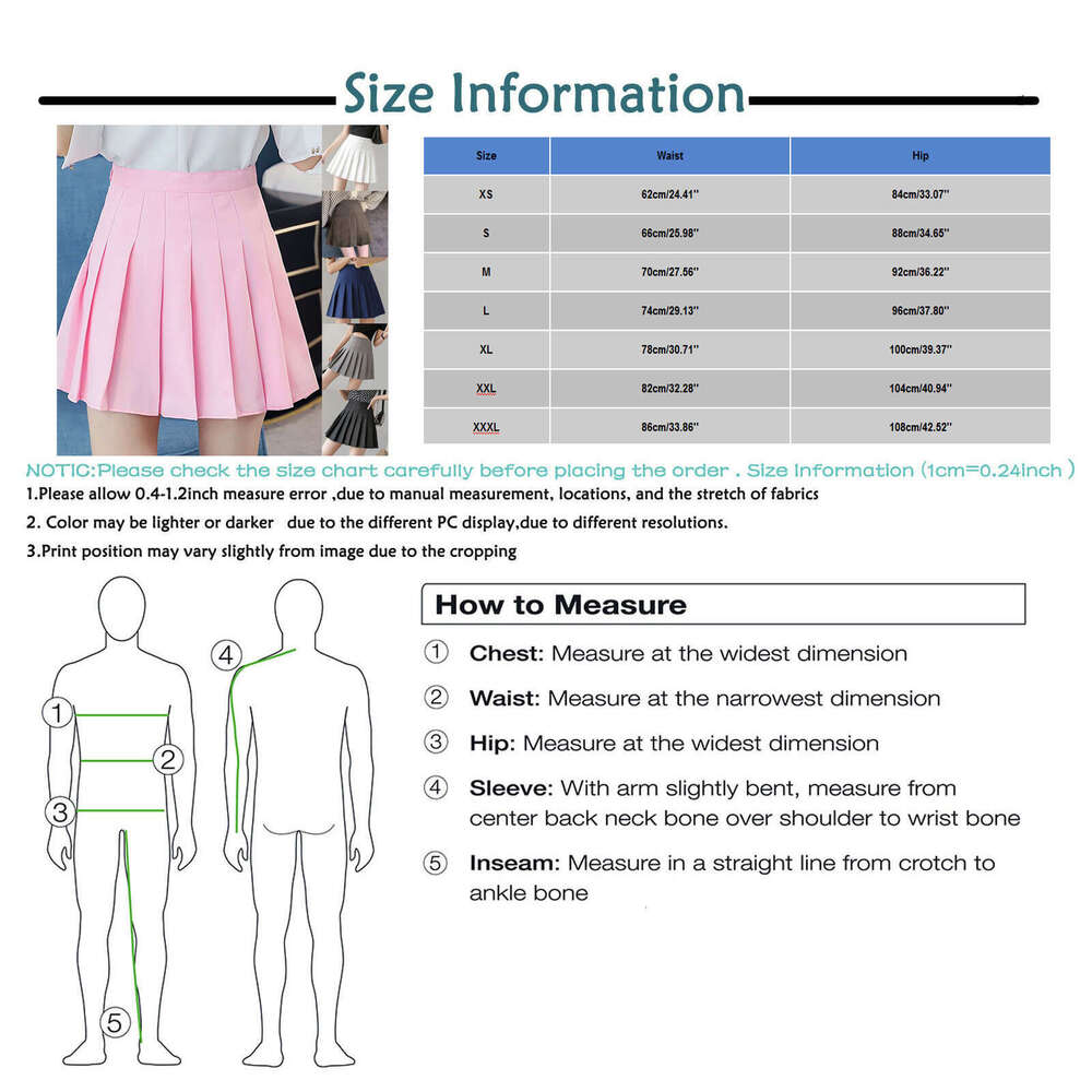 Ladies 2023 Fashion High Haruku Korean Style Pleated Mini Waist Casual Tennis Skirt Female Summer Clothes