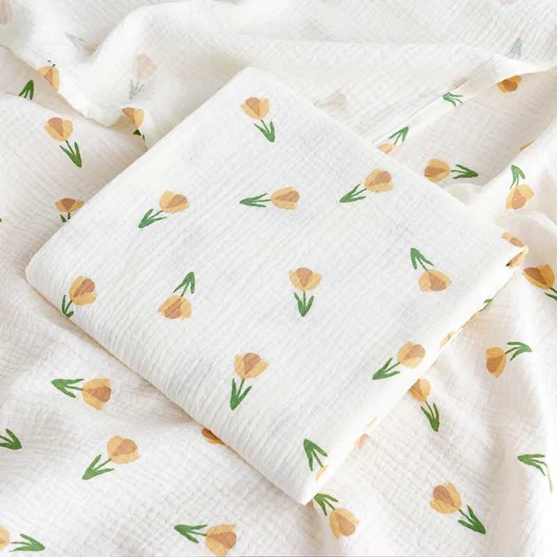 Baby Blanket Newborn Muslin Swaddle Cotton Bath Towel Summer Stroller Cover Wrap Gauze Toddler Sleep Blanket Baby Items Y240815