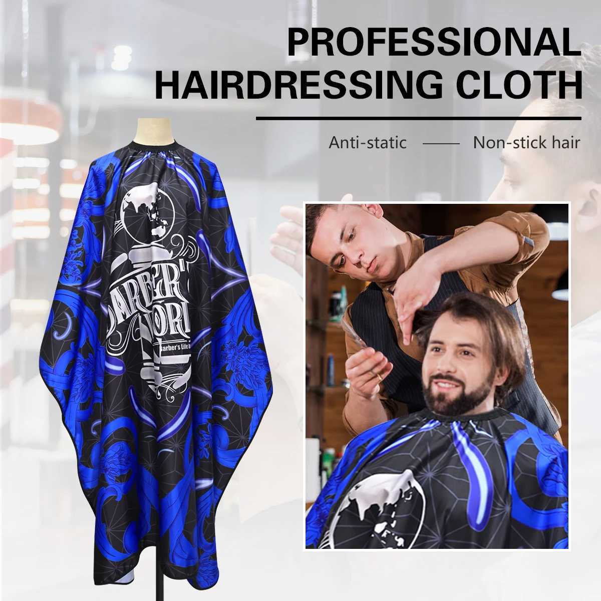 Salon hair salon hair apron anti-static beauty release cutting hair waterproof hair stylist shawl hair stylist styling supplies W240814