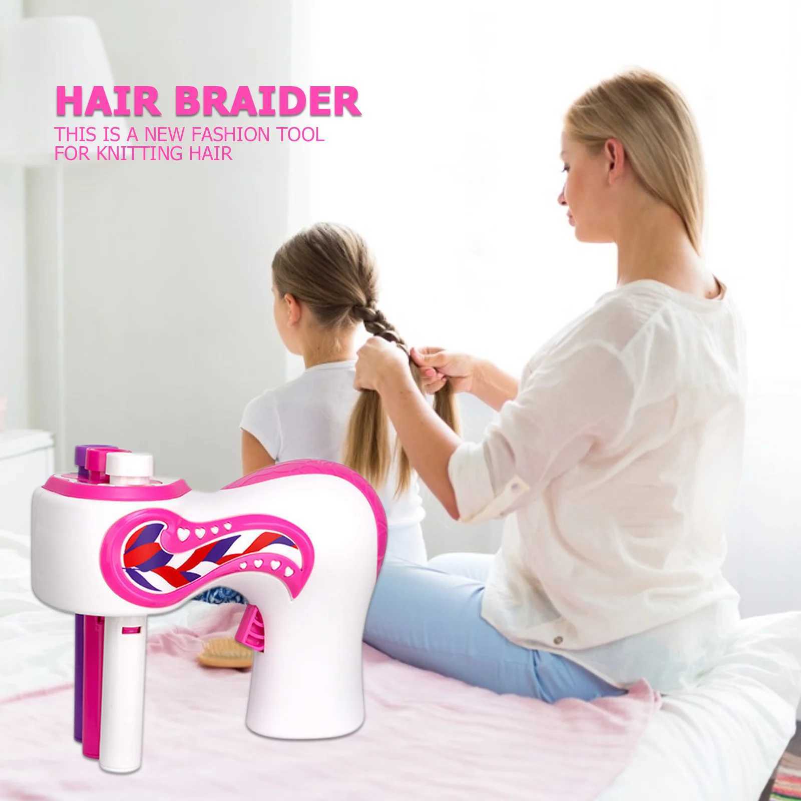 Automatic hair knitting machine electric DIY hair knitting machine twisted knitting roll twisted knitting styling tool girls gift W240814