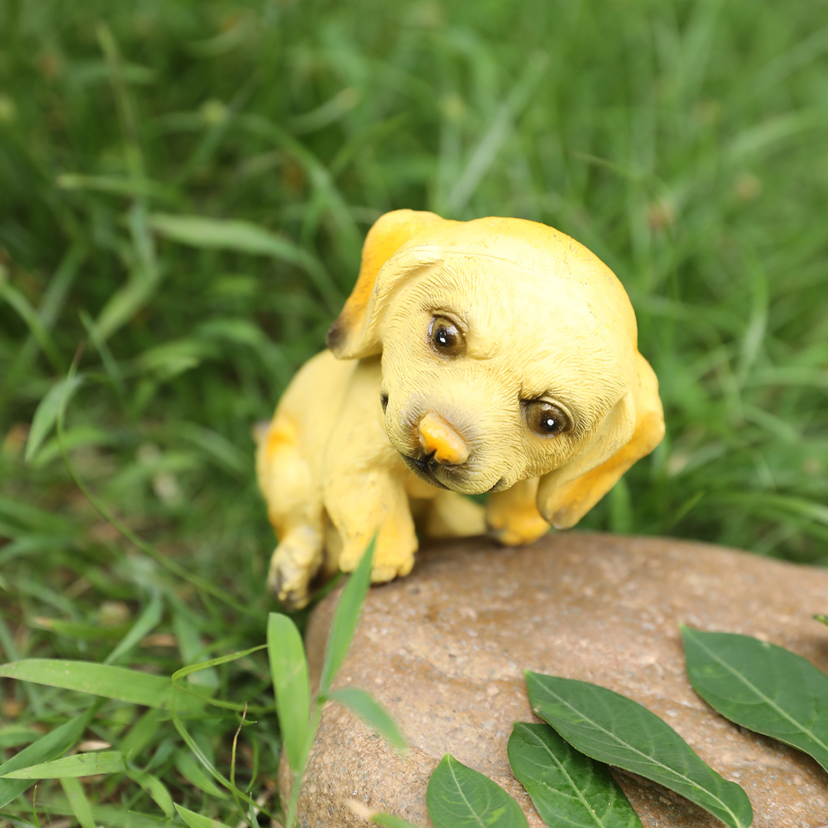 decoration puppy statue resin flower pot hanging garden decoration resin crafts