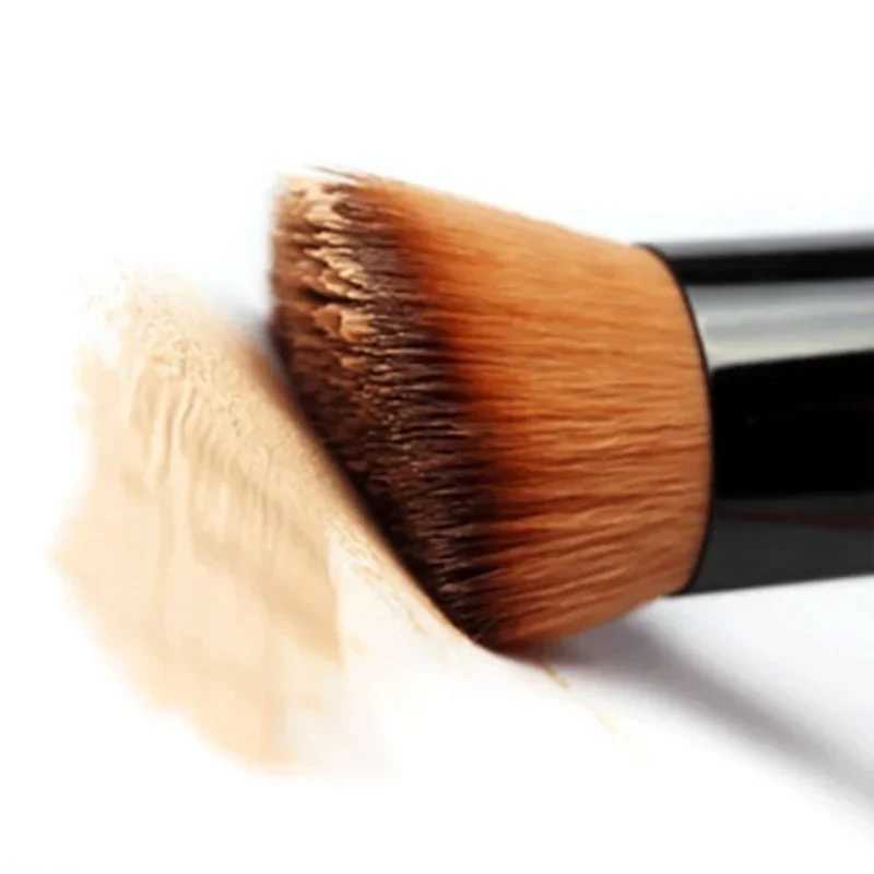 Professional cosmetics makeup tools Kabuki powder blusher basic flat top brush W240814