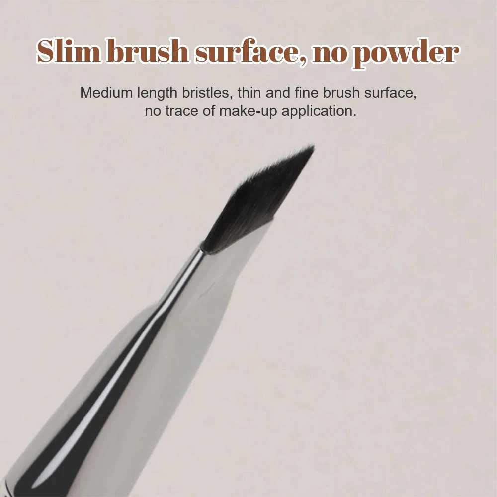 Single line basic brush powder free flat head makeup brush facial mask brush ultra-thin seamless brush concealer brush beauty tool W240814